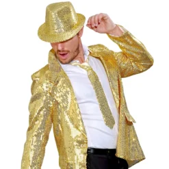 Cravate à Sequins Or - Viva La Fiesta - Montpellier