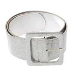 Ceinture Pailletée Disco Argentée - Viva La Fiesta