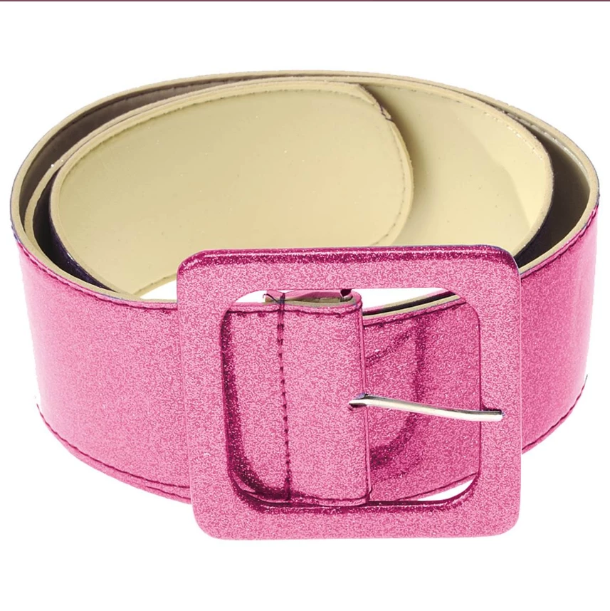 Ceinture Pailletée Disco Rose - Viva La Fiesta 1 Ceinture Pailletée Disco Rose - Viva La Fiesta